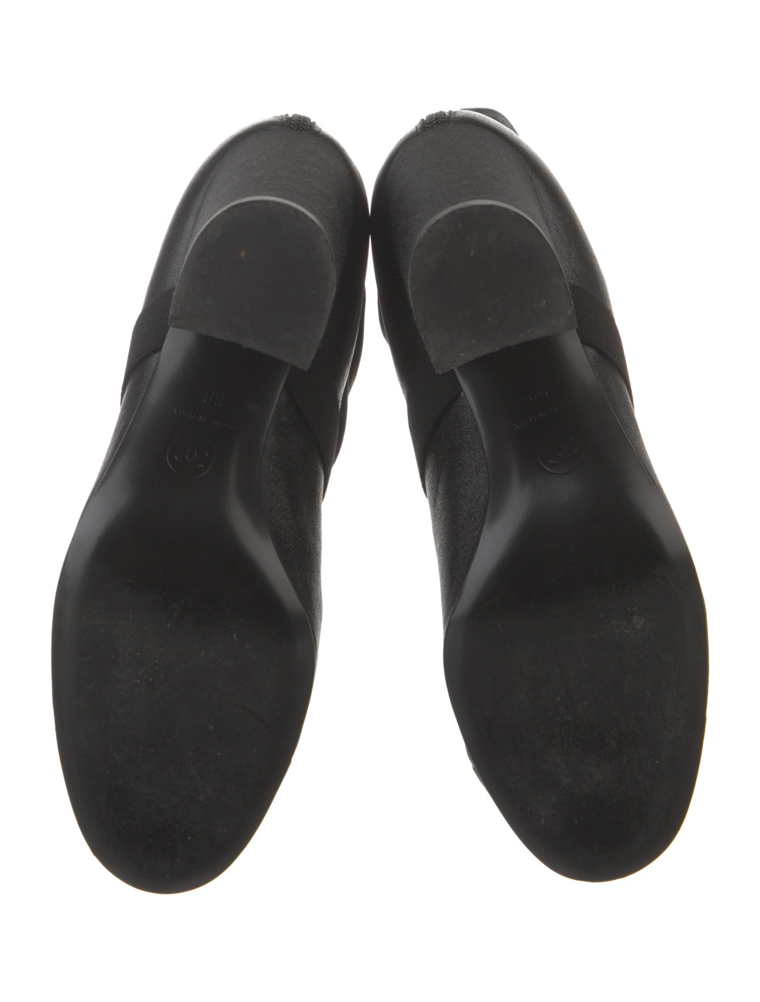 Chanel 2023 Interlocking CC Logo Sock Boots